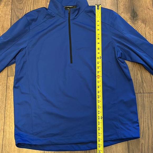 Port authority mens blue pullover with SBA Golf classic logo on the arm large - Picture 4 of 5